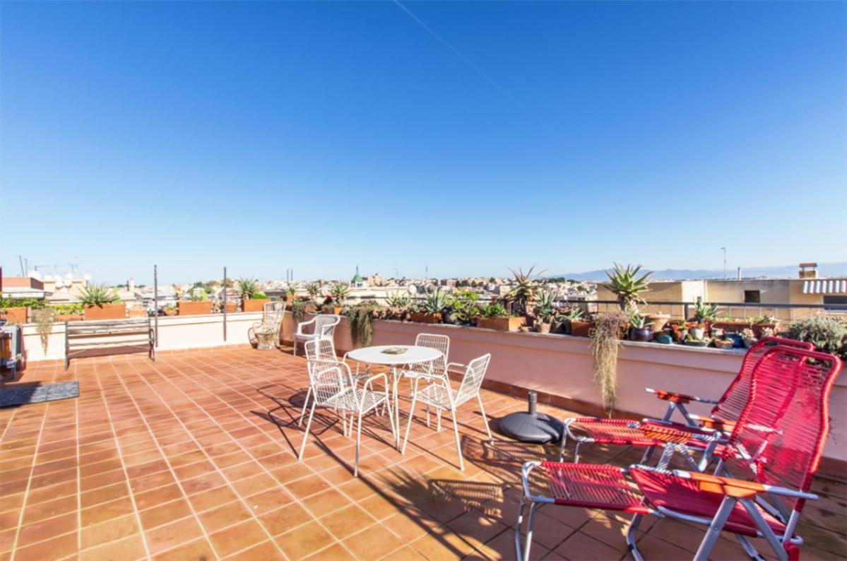 Rosa'S Terrace Roma Panoramic Penthouse Leilighet Eksteriør bilde