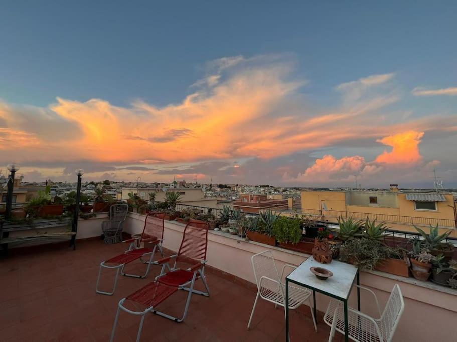 Rosa'S Terrace Roma Panoramic Penthouse Leilighet Eksteriør bilde