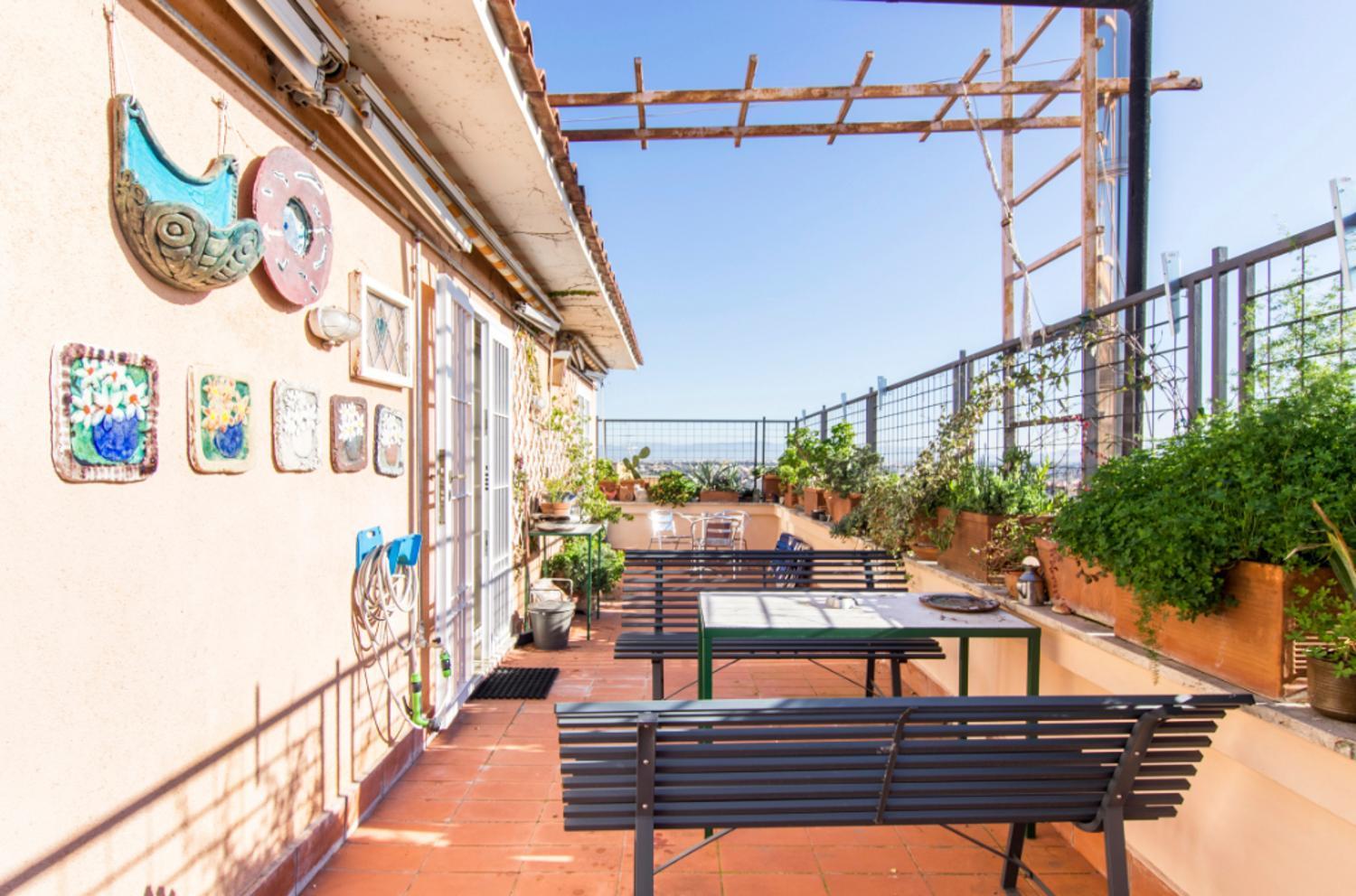 Rosa'S Terrace Roma Panoramic Penthouse Leilighet Eksteriør bilde